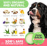 Natural Lick Safe Dog Paw Balm - 100% Organic Moisturizer & Soother for Dry Cracked Paws, 2oz