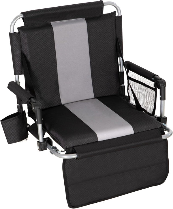 HIGH POINT SPORTS Foldable Stadium Seat Portable Folding Stadium Chairs Padded Bleacher
