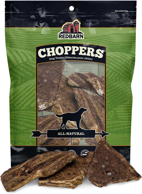 Redbarn Pet Products Natural Choppers Beef Lung Chew Treats for Dogs -