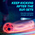 GlowCity Light Up Indoor/Outdoor Soccer Ball with 2 LED Lights - Fun Gift for Teens