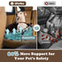 Crash-Protective Dog Car Seat for Small & Medium Breeds - Non-Slip & Washable