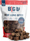 Big Lu High-Protein Training Dog Treats, 8 oz, 100% Natural Single-Ingredient Beef