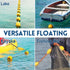 4/8pcs Swimming Rope Floats Marine Buoy Float, Crab Trap Floats Deep Water Fishing Marker Buoys Oval Water Float Ski