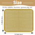 (1PC, 16x12in) DYAUS Bunny Scratch Pad, Natural Sisal Rabbit Scratching Mat for Claws and Teeth Care, Indoor Bunny Chew