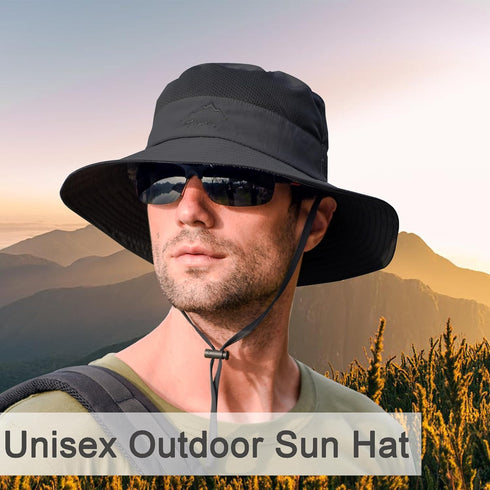 ZOORON UPF 50+ Sun Hats for Men Women, Bucket Hat UV Protection Boonie Hat for Fishing Hiking Garden Safari Beach