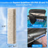 AQUANEAT 12-Pack Replacement Ammonia Reducer Pads for Aqueon QuietFlow 20 and 75 LED PRO Filter