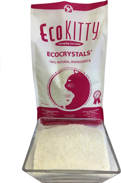 Ecocrystals, White-Natural, 7 lb