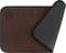 Sinland Microfiber Pet Bowl Food Mat 14 Inch x 24 Inch Brown with Anti-Skid Backing