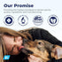 Vetnique Dentabliss Dog Teeth Cleaning Finger Mitt - Dental Wipe for Plaque and Tartar Prevention, Peppermint