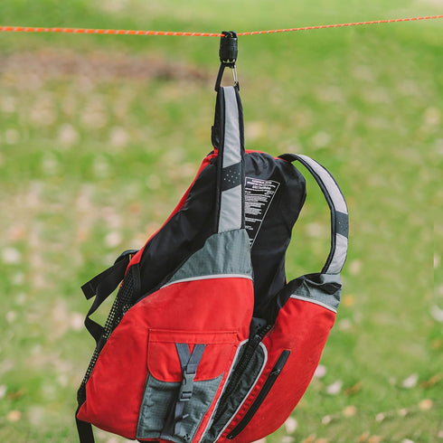 GEAR AID Camp Carabiner for Hanging Camping Towels, Packs, Lights, Speaker with 1/4-20 Attachment Point