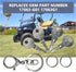 Golf Cart Replacement Ignition Keys 4PCS for EZGO Gas and Electric 1982-Up