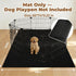 60 x74 Huge Dog Playpen Mat, in in Dog Crate Mat Extra Large Reusable Puppy Training Pads for Under Crate Cages