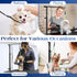 Pawaboo Dog Grooming Table Arm with Clamp, 35" Dog-Grooming-Arm, Foldable for Small Medium Pets, Free No Sit Haunch
