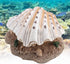 Acouto Aquarium Bubbler Decor - Coral Reef Aerating Action Ornament, Fish Tank Shell Pearl Bubbler Decoration
