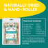 Ocean Tides Braided Icelandic Atlantic Cod Fish Skin Treats for Dogs and Cats - Dried Lean Crunch Sticks Chews