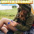 Water Bladder for Hiking Backpack – 1L/1.5L TPU Material Hydration Bladder with Large Opening Lid