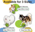 Wobble Giggle Ball Dog Toy, Squeaky Interactive Chewing Ball for Training, Indoor Outdoor Use