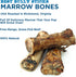 Best Bully Sticks Marrow Bones for Dogs, 3 Pack, USA Packed Healthy Dog Treats for Large Dogs