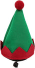 Mogoko Dog Cat Christmas Elf Costume, Funny Pet Cosplay Dress with Cap for Xmas (XL Size)