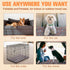 BEAUTYZOO Dog Crate Mat Pad, Soft High Resilience Foam, Anti-Slip Washable Mattress for Jumbo Extra Large Dogs, 48" x
