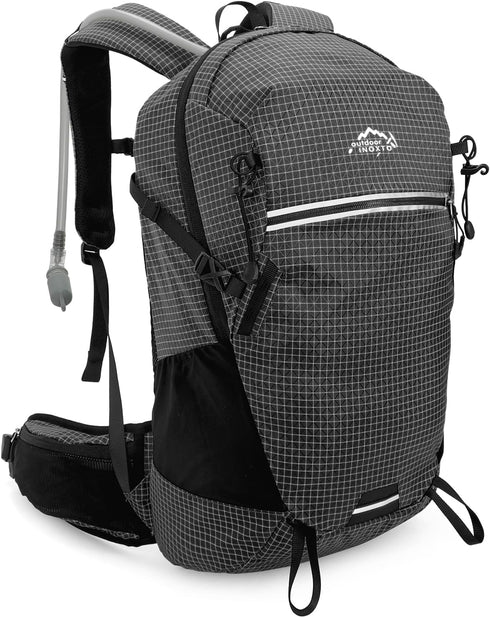Hydration Backpack, 25L Hiking Backpack with 3L Water Bladder and Rain Cover, Lightweight for Hiking, Cycling