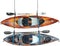 Pelican Double Kayak Storage Strap System for Indoor and Outdoor Kayak and SUP Paddle Board Hangers with Paddle Clips