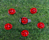 Red Color 6 in 1 Golf Ball Liner Line Marker Template Drawing Tool