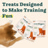 WOOF Love Nuggets - Made in The USA Bite-Sized Beef Jerky Training Treats for Dogs