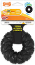 Nylabone Strong Max Chew Braided Ring Chew Toy for Dogs, Beef Flavor, Medium/Wolf - Up to 35 lbs. (1 Count)