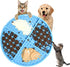 Lick Mat for Dogs and Cats, Slow Feeder Bowls for Dog Anxiety Relief, Blue Dog Enrichment Toys