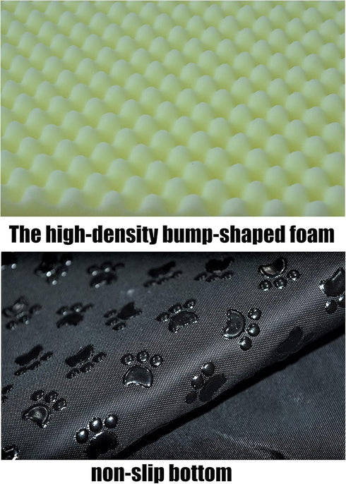 Cat Bed or Dog Bed, Indoor Pet House with Fluffy Mat, Removable Cover, for Cats and Small Dogs