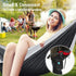 Portable Hammock Camping, Single/Double Hammocks for Outdoor Hiking, 210D Nylon Swing for Backyard & Garden