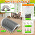 Cat Corner Scratcher - Self Groomer Wall Brush with Face Scratchers and Catnip for Indoor Cats - Easy to Install
