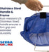 Scuba Choice Palantic Lobster Catch Gear Nylon Game Bag Net - 27"x17.5", Blue