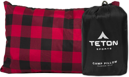 TETON Sports Camp Pillow - Great for Travel, Camping, Backpacking - Washable