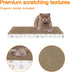 Cat Scratcher 4 PCS, Reversible Scratching Pad, Durable Scraper with Unique Texture Design
