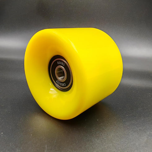 Skateboard Wheels 60mm 95a - Set of 4 with Pro Bearings for Smooth Performance