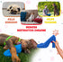SUPER SHOE Dog Toy for Aggressive Chewers, Rubber Natural Teething Toys, Treat Dispenser for Small Medium Dogs