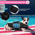 Queenmore Small Dog Life Jacket - Adjustable Pet Life Vest for Small and Medium Dogs, High Buoyancy, Rescue Handle