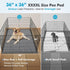 4XL 36x36 9 30 Counts Gimars Upgrade Odor Control Extra Large Thicken Layers Extra Absorbent Charcoal Pee Pads for Dogs