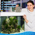 10pcs Aquarium Filter Media Bags - Reusable Mesh Filter Bags with Zipper for Activated Carbon & Ceramic Rings, 5.9 x