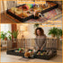 Guinea Pig Cages DIY Small Animal Playpen with Waterproof Liner, Expandable Cage for Guinea Pigs, Metal Wire Yard Fence