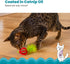 Catstages Pink Dental Strawberry Teether - Soft Chew Toy with Catnip