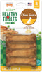 Nylabone Healthy Edibles Natural Dog Chews, Long Lasting Chicken Flavor Treats for Dogs, X-Small/Petite (8 Count)