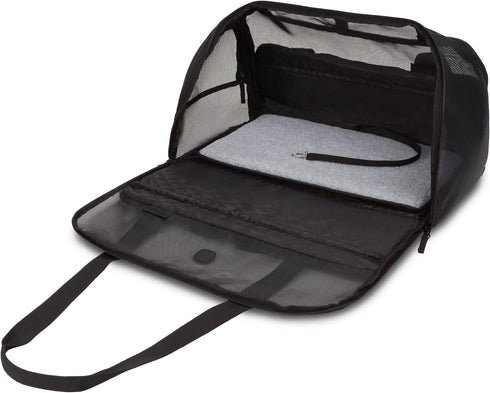 SwissGear 3321 Getaway Premium Pet Carrier, Black