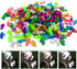 VICTHY 10 Colors Cat Nail Caps, 100pcs Glitter Claw Caps with Adhesives and Applicators, Large Size