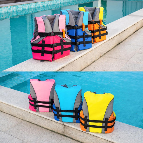 Leader Accessories Youth USCG Approved Life Jacket Vest for Boating