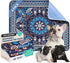 Qeils Washable Pee Pads, Reusable Puppy Pads 4 Pack 30"x34" Super Absorbent