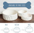 Park Life Designs Pet Bowl | Classic Water Bowl (Small, Grey)