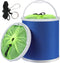 Homelove Collapsible Camping Fishing Bucket - 11L Durable Pop Up Water Bucket with Net and Rope for Outdoor Activities